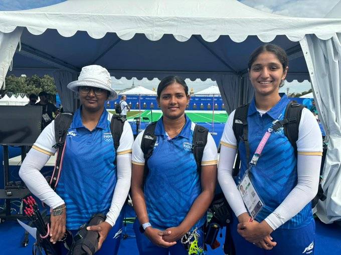 Paris Olympics 2024: India women's archery team secures direct qualification to the Quarterfinal round