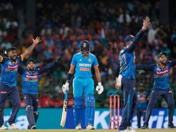 India's middle-order collapsed during India vs Sri Lanka 2nd ODI