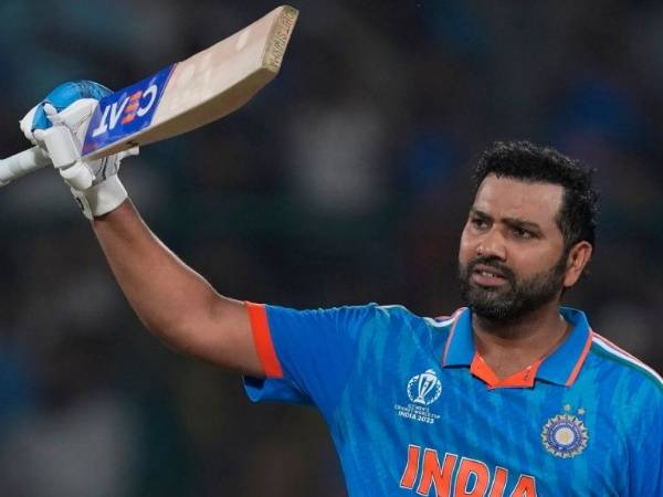 Rohit Sharma equals Chris Gayle's most ODI sixes record