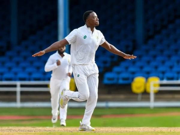 Kagiso Rabada becomes the fastest bowler to take 300 wickets in Tests