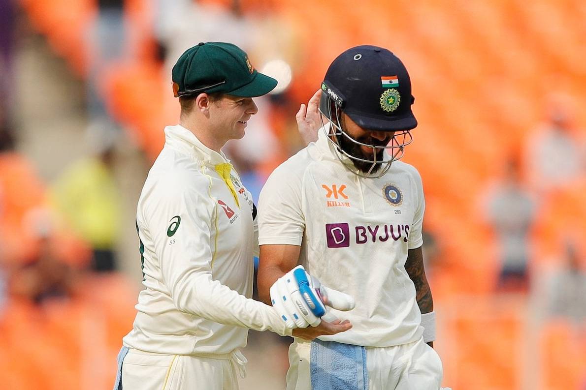 Virat Kohli and Steve Smith