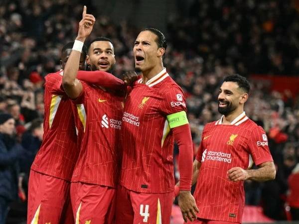 Liverpool placed strongly in the Champions League