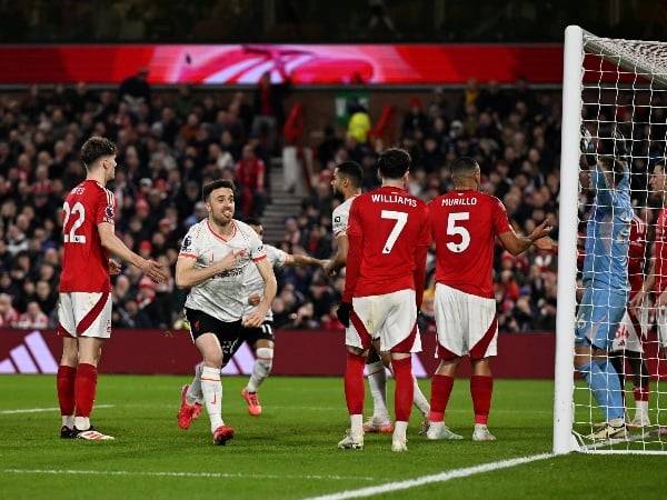 Liverpool and Nottingham Forest played out a draw in the Premier League match