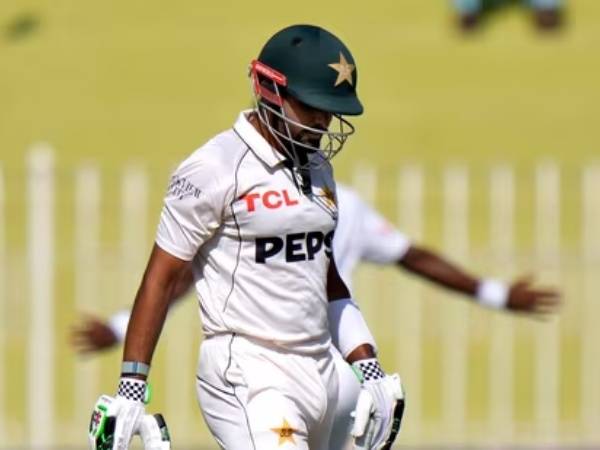 Babar Azam failed during both the innings in the PAK vs WI 1st Test