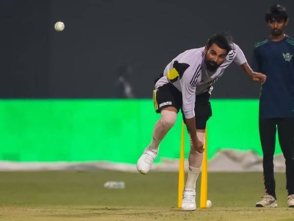 Mohammed Shami played the India vs England 3rd T20I