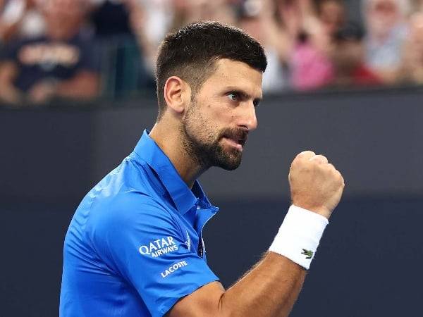 Novak Djokovic is nursing a hamstring tear