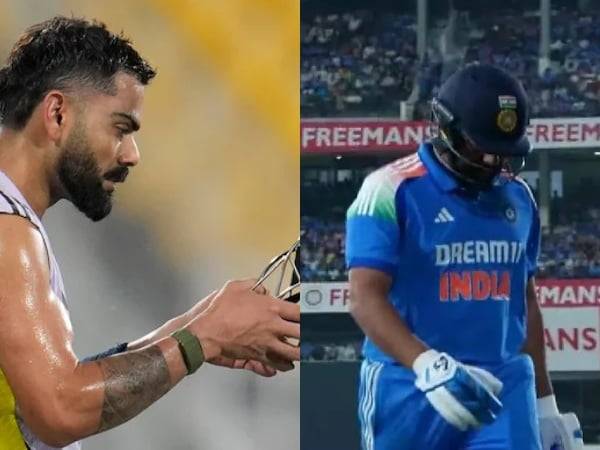 Virat Kohli missed due to injury while Rohit Sharma was dismissed cheaply in the India vs England 1st ODI