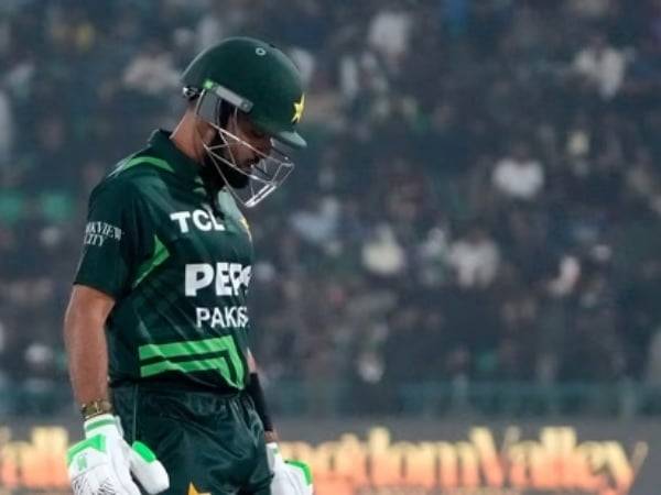 Babar Azam failed to score much of runs in the last ODI match against New Zealand at home