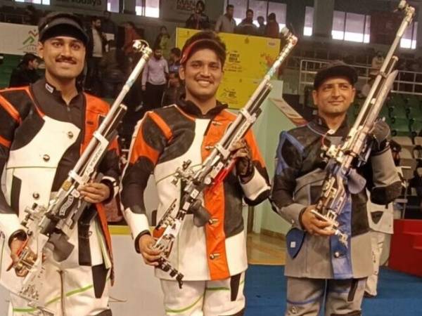 Maharashtra's Rudrankksh Patil and Punjab's Sift Kaur Samra won back-to-back national selection trials