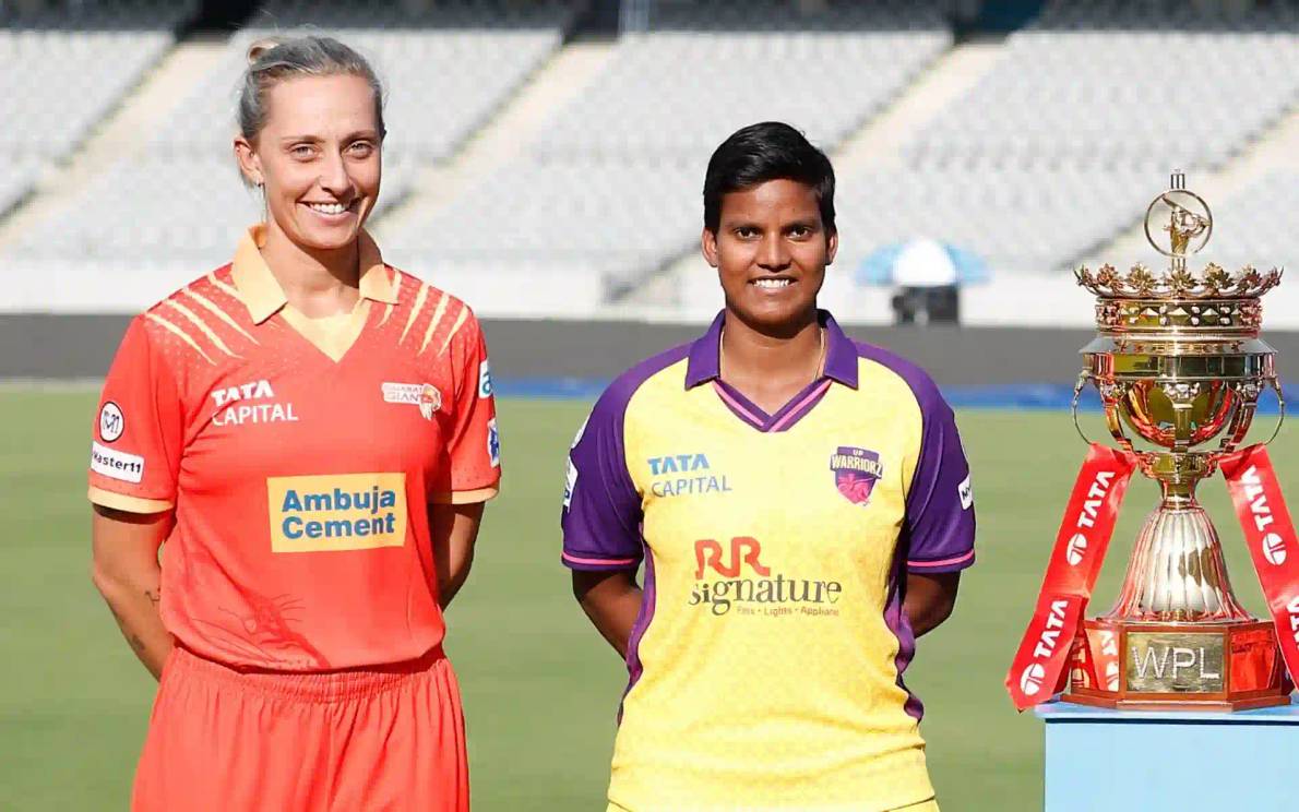 Deepti Sharma and Ashleigh Gardner during the time of the toss