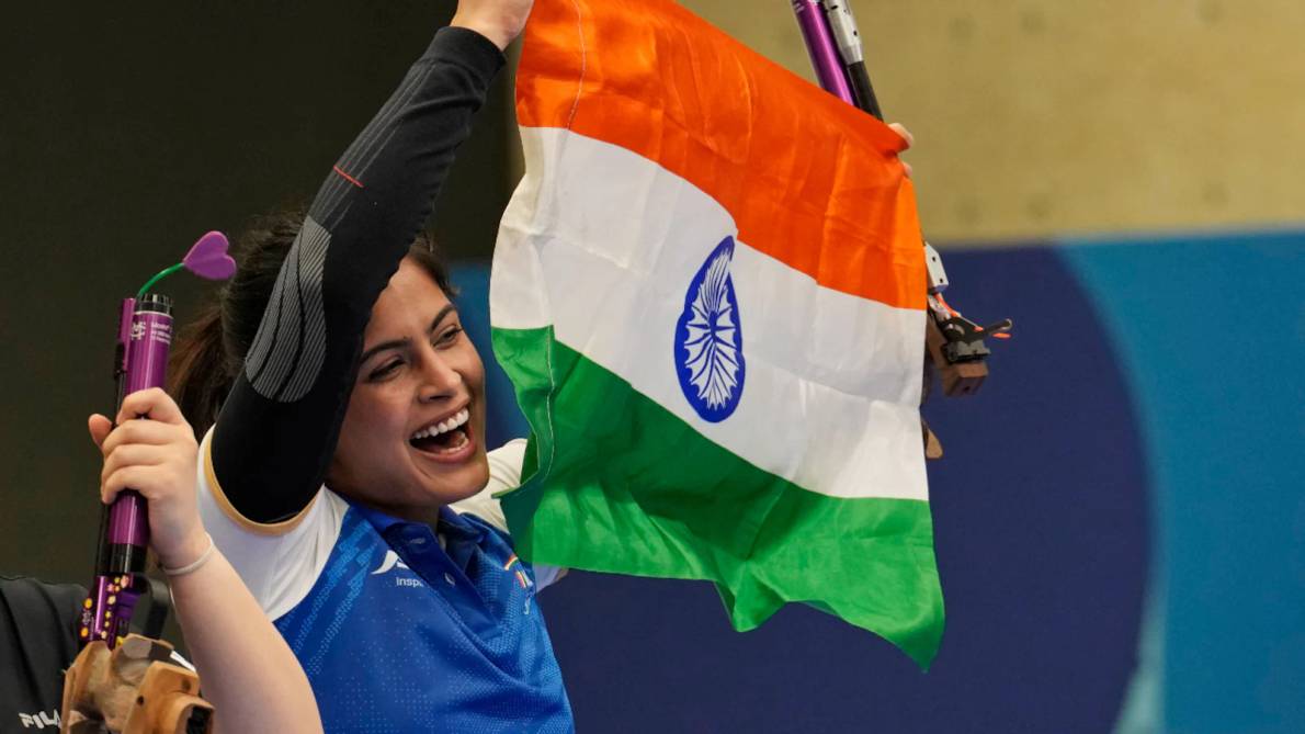 Manu Bhaker (Photo: ANI)