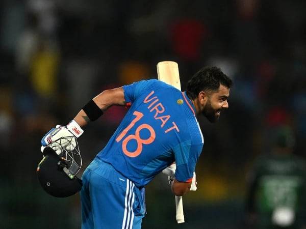 Virat Kohli smashed a match-winning hundred against Pakistan