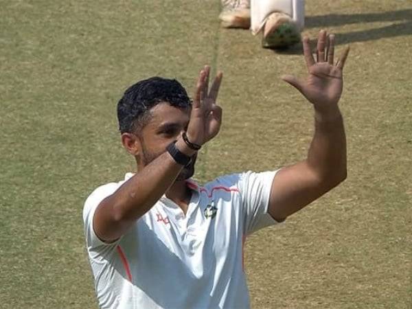 Karun Nair smashed a blistering century in the Ranji Trophy final against Kerala