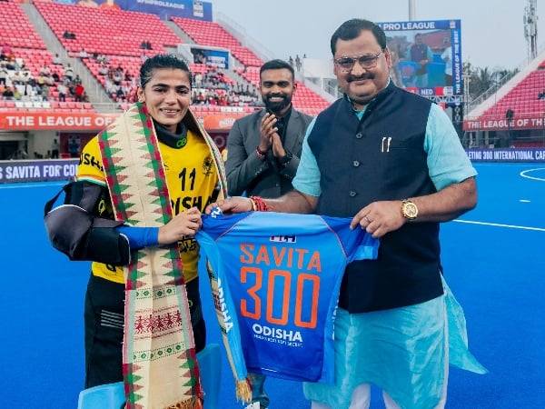 Savita Punia recently played her 300th match