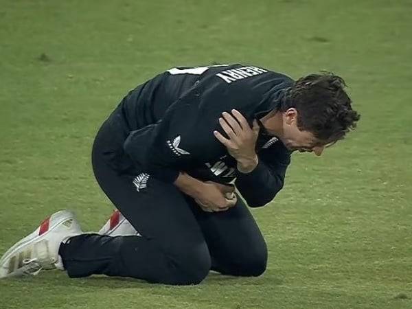 New Zealand's Matt Henry injured his shoulder during the Champions Trophy 2025 semi-final clash