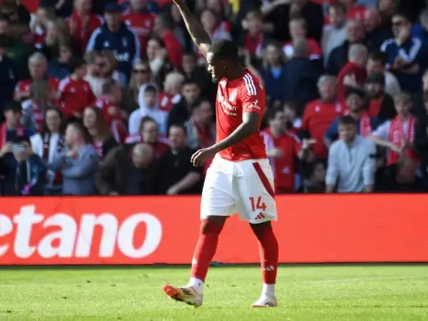 Nottingham Forest defeated Manchester City by 1-0 scoreline