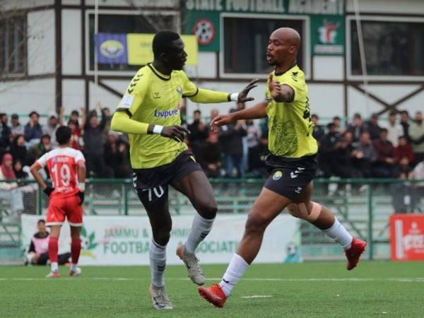 Real Kashmir FC moved to third spot in the I-League standings with a hard fought 2-1 win