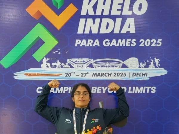 Jaspreet became the first athlete in KIPG 2025 to break a national record