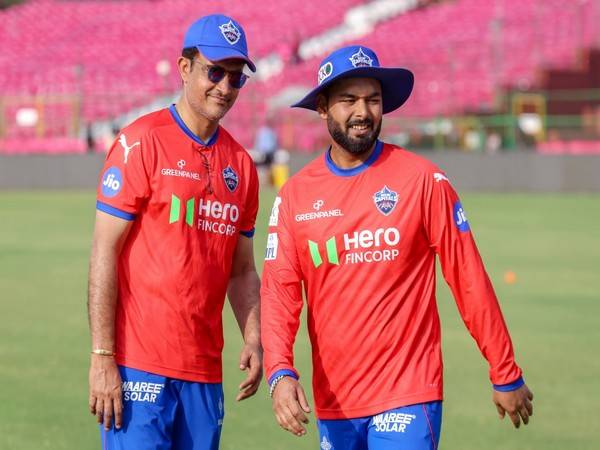 Sourav Ganguly and Rishabh Pant (Photo: Delhi Capitals)