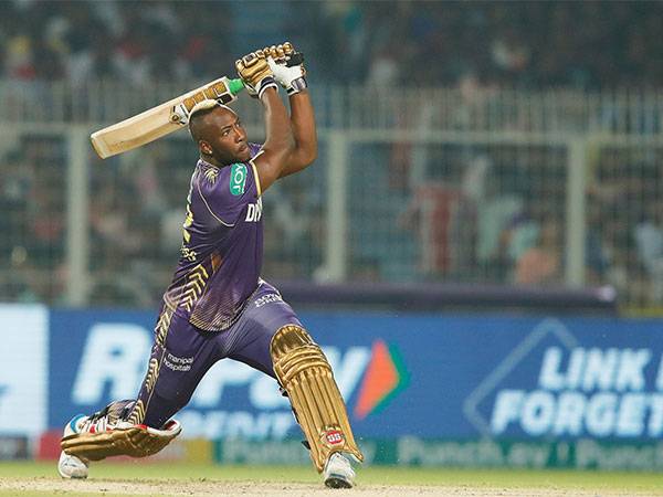 Andre Russell in action. (Photo- IPL/X)