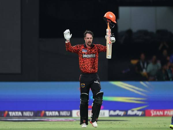 Travis Head after scoring his century. (Photo- IPL)