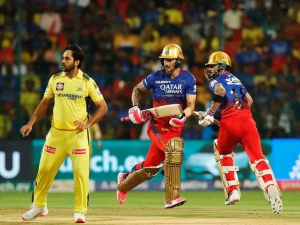 Virat Kohli and Faf du Plessis in action. (Picture: IPL)