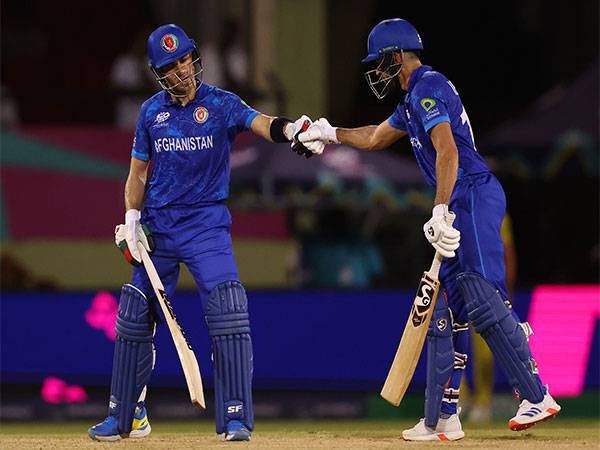 Rahmanullah Gurbaz and Ibrahim Zadran (Photo:  Afghanistan Cricket Board/ X)