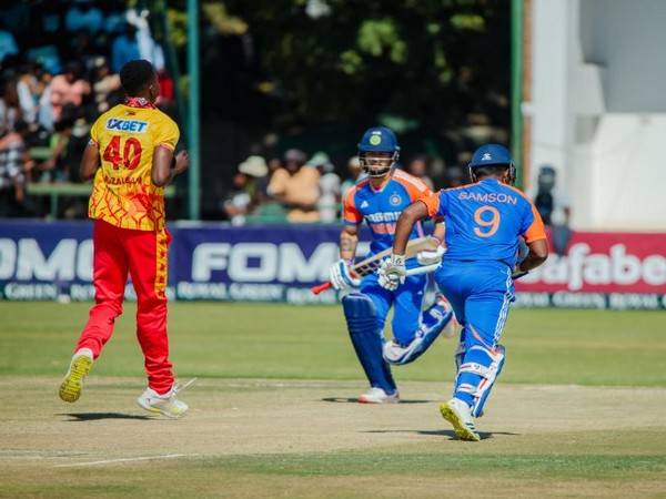 Sanju Samson and Riyan Parag. (Photo- BCCI X)