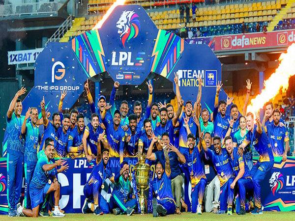 Jaffna Kings lifting fourth Lanka Premier League title (Image: LPL media)