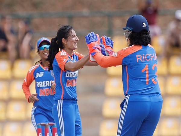 Renuka singh celebration (Photo: BCCI Women/X)