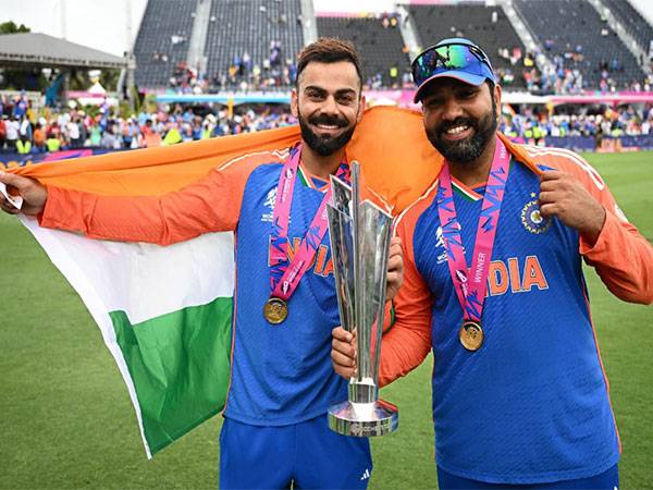 Rohit Sharma and Virat Kohli. (Photo- Sachin Tendulkar X)