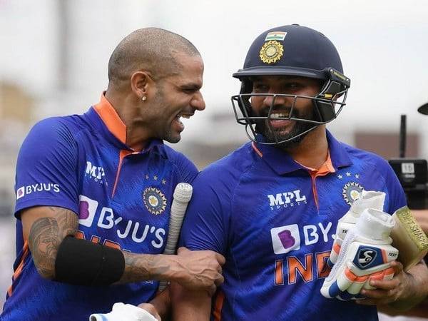 Shikhar Dhawan and Rohit Sharma. (Photo- Rohit Sharma)