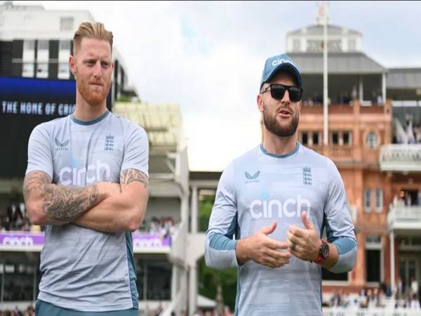 Ben Stokes and Brendon McCullum (Photo: ECB)