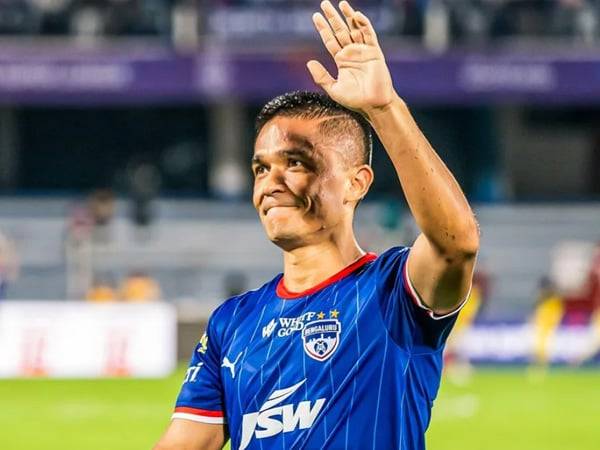 Bengaluru FC player Sunil Chhetri