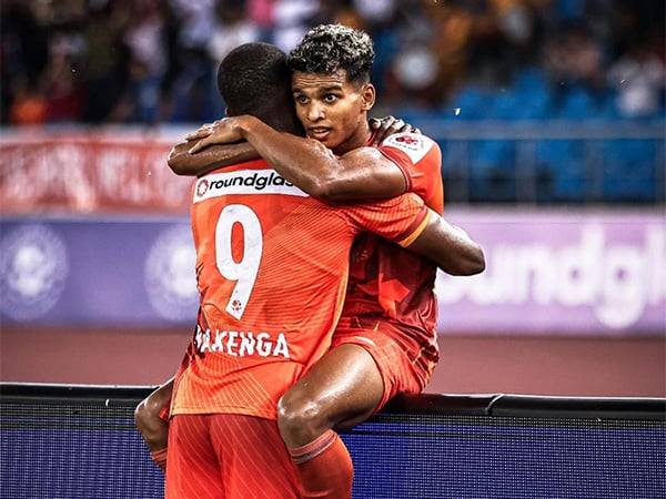 Punjab FC players celebrating (Photo: Punjab FC/X)