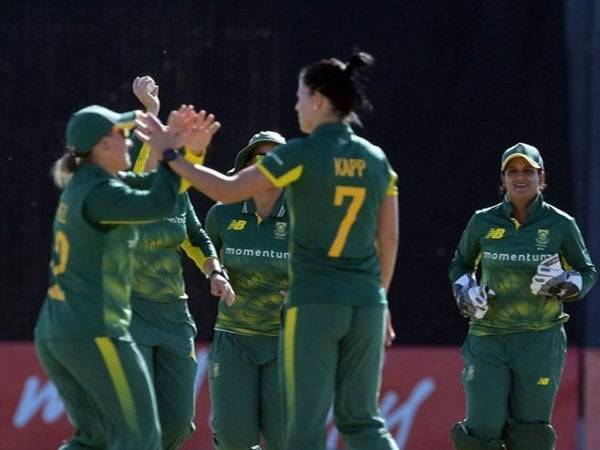 South Africa women's team.