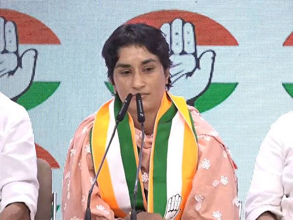 Wrestler Vinesh Phogat. (File Photo/Indian National Congress Youtube)