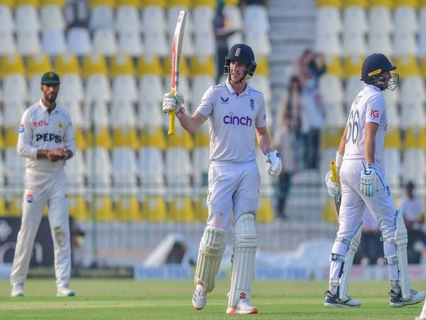 Harry Brook and Joe Root (Photo: Pakistan Cricket/X)