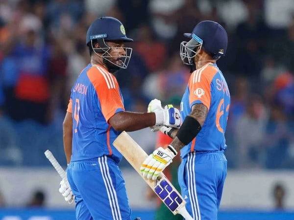 Sanju Samson and Suryakumar Yadav. (Photo- BCCI website)