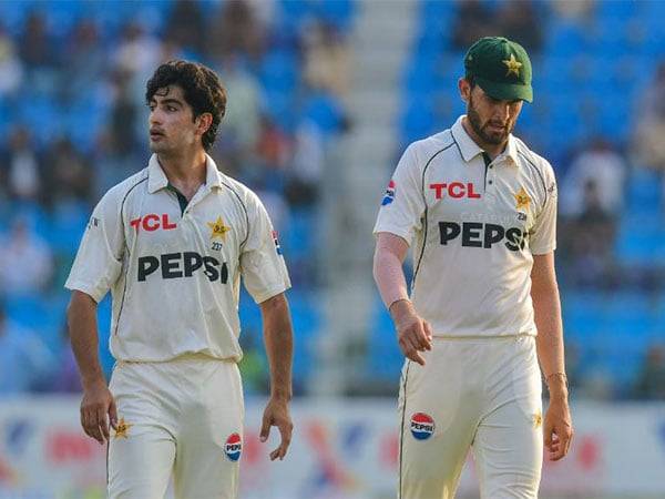 Naseem Shah and Shaheen Afridi (Photo: Pakistan Cricket/X)