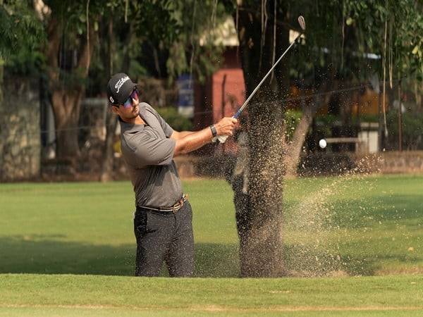 Kshitij Naveed Kaul in action during Round-3 of The Poona Club Open 2024 (Image: PGTI)