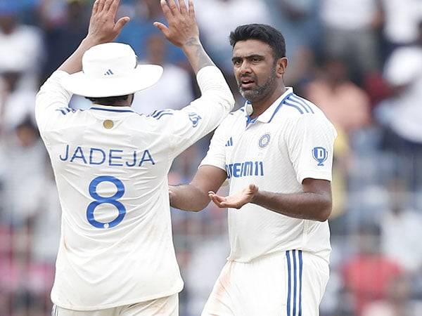 Ravindra Jadeja and Ravichandran Ashwin (Photo: X/@BCCI)