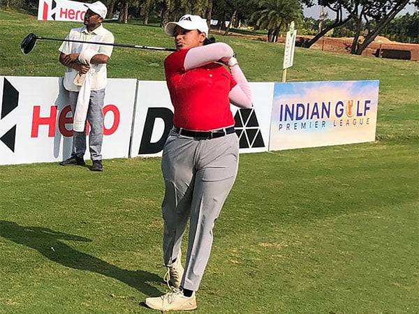 India golfer Hitaashee Bakshi in action during 14th leg of WPGT (Image: WPGT/WGAI)