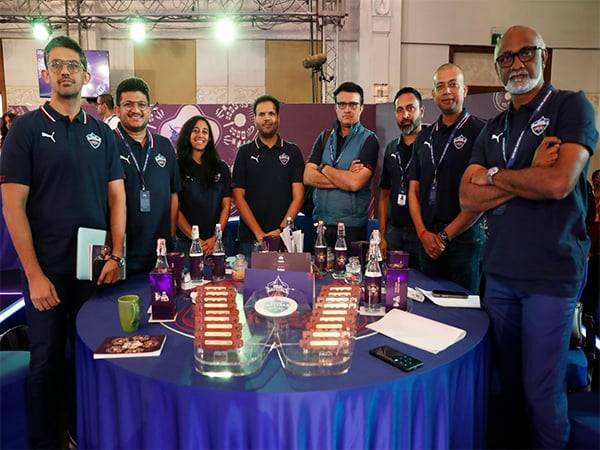 Delhi Capitals' mangement at the WPL auction (Photo: DC)