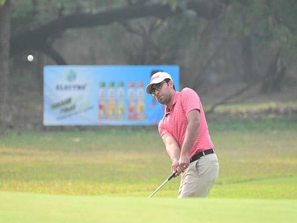 Indian golfer Saarthak Chhibber in action during day-2 of Tour Championship 2024 (Image: PGTI)