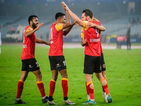 East Bengal players celebrating a goal. (Photo: ISL Media)