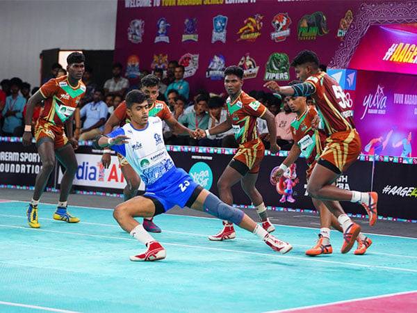 Players in action during Yuva Kabaddi Series Division 2 (Image: YKS)