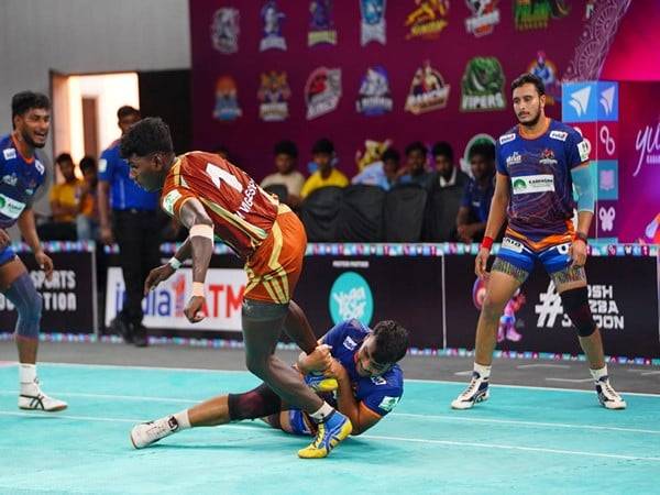 Players in action during Yuva Kabaddi Series Division 2 (Image: YKS)