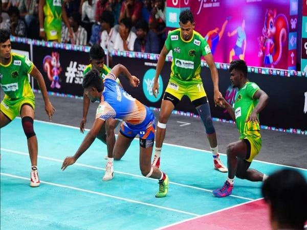 Players in action during Yuva Kabaddi Series Division 1 (Image: YKS)