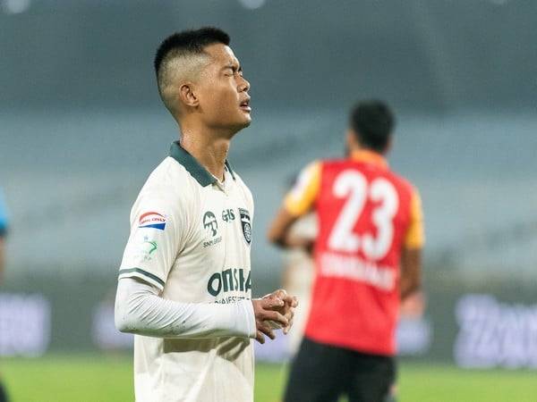 OFC's Jerry Mawihmingthanga celebrating after scoring. (Picture: ISL Media)